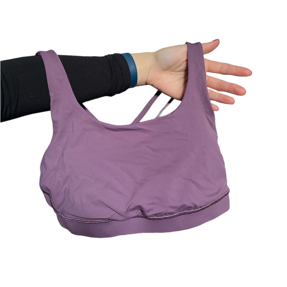 Lululemon Energy Bra Size 8 Purple